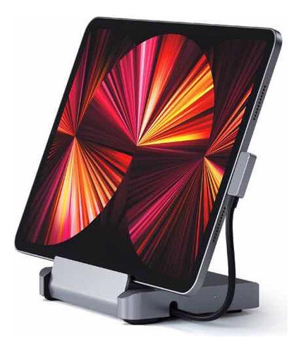 Adaptador Hub Usb C Satechi Hdmi 4k Auri Sd iPad Pro Samsung