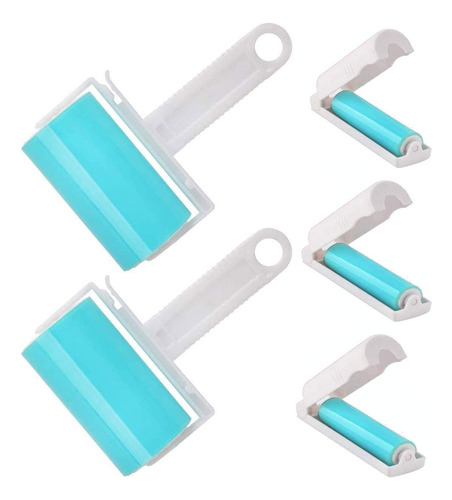 Lint Roller 5 Pack, Reusable Washable Lint Roller Sticky Lin