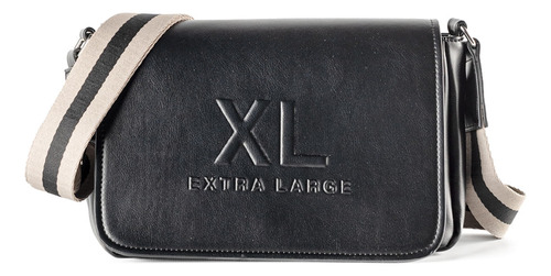 Bandolera Xl Extra Large Bree Negro