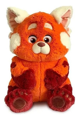 1 Muñeca De Peluche De Panda Rojo Con Animales Rojos Regalo