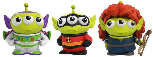 Disney Pixar Alien Remix Buzz, Merida & Mr. Incredible