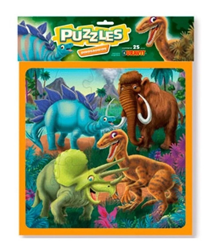 Duravit Puzzle Rompecabezas Dinosaurios Infantil 