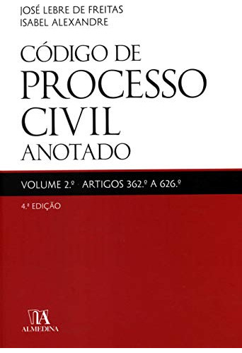 Libro Código De Processo Civil Anotado Artigos 362º A 626º D