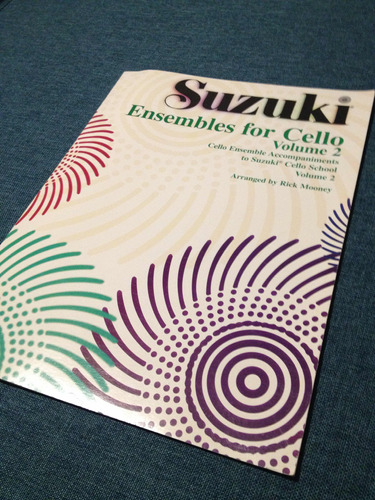 Libro Suzuki Ensembles For Cello Volume 2