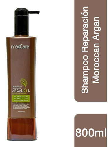 Maxcare® Shampoo Argan Linea Premium 800 Ml