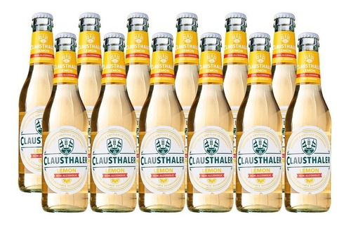 Pack X 12 Cerveza Clausthaler Lemon Sin Alcohol - Alemania