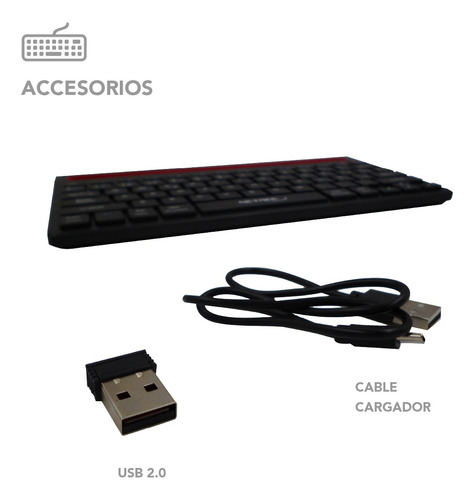 Tablet De 7 Pulgadas 4gb Con Teclado Inalambrico Bluetooth