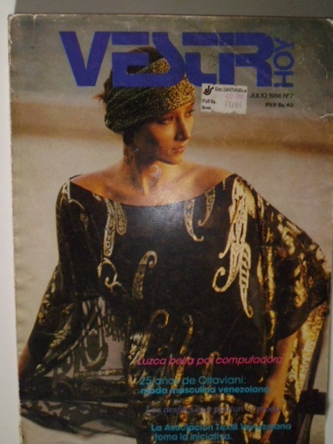 Lote De 2 Revistas De Moda - Vestir Hoy - #2 Y #3 En Físico