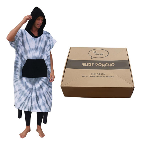 Poncho De Surf Cálido Y Suave Fácil De Cambiar Dentro...