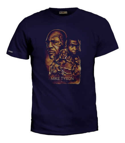 Camiseta Myke Tyson Dorado Boxeo Deportes Bto