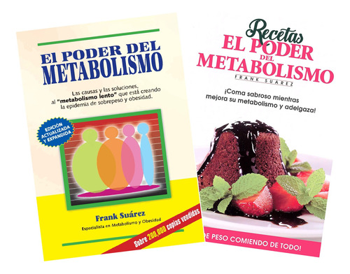 El Poder Del Metabolismo Y Recetas, De Frank Suárez