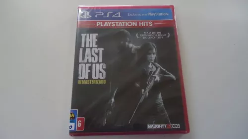 Playstation 4 Jogo Midia Fisica - The Last Of Us Remastered