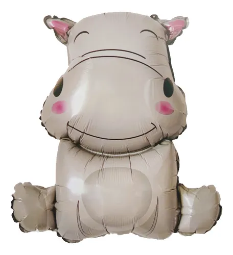comprar Globo Decoración Animales Selva Safari Hipopotamo Jungla