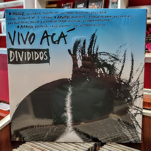 Divididos - Vivo Aca Vinilo Lp Triple Nuevo Sellado