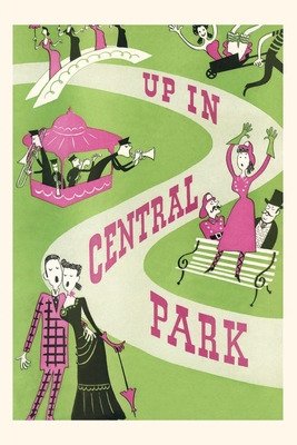Libro Vintage Journal Up In Central Park Poster - Found I...
