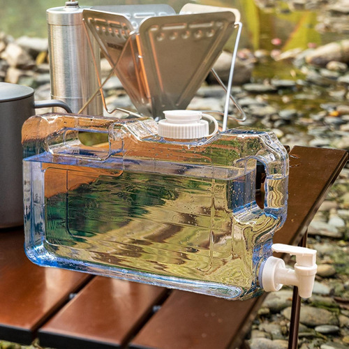 * 1 Contenedores De Agua Con Grifo, Cubo De Agua Impermeable