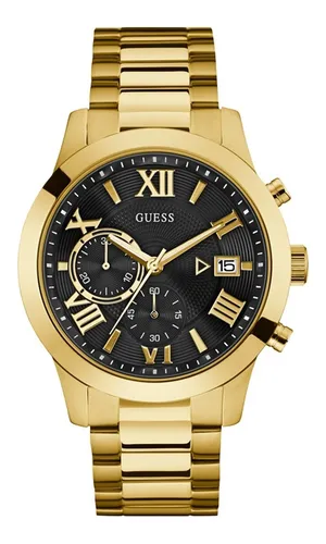 Reloj dorado hombre guess hotsell