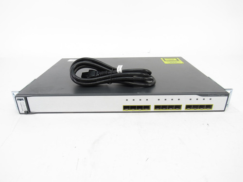 Switch Cisco Gigabit Ws-c3750-12s 12 Sfp Ports