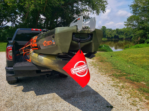 Yakattack Get Hooked Logo Remolque Bandera Yep-1005