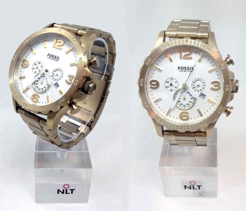 Relógio Fossil Masculino Nate Cronógrafo Jr1479/4xn