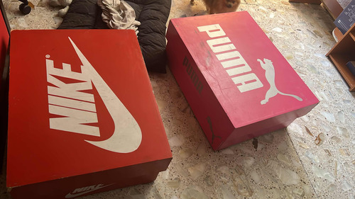 Caja Para Zapatos Puma O Nike