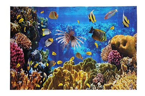 Popetpop Fish Tank Sticker Background-aquarium Background Th