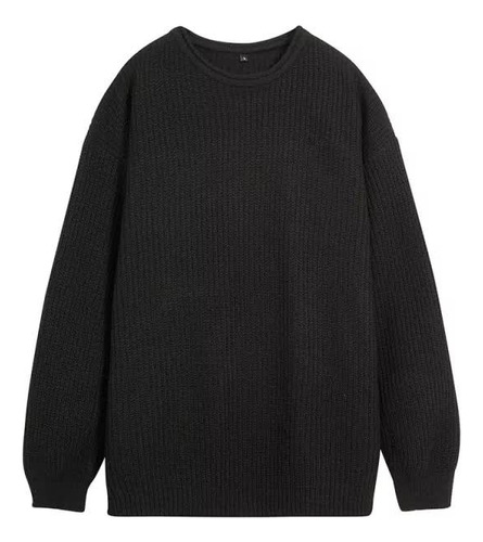 Sweater Hombre Cuello Redondo Lana Abrigado Nuevo Buzo 