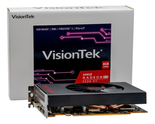 Tarjeta De Video Visiontek Radeon Rx 5500 Xt 8gb Gddr6