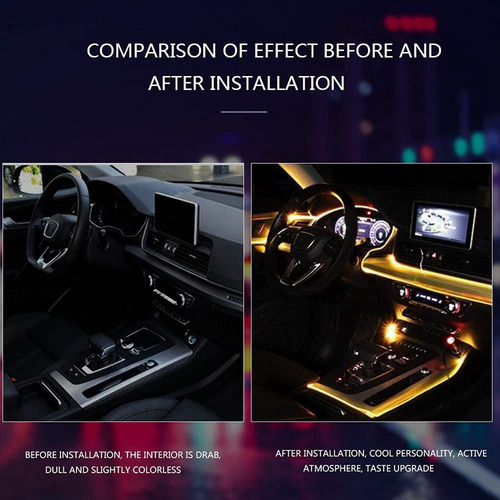 Kit De Luz Ambiental Rgb Led Atmosphere App Music Control -f
