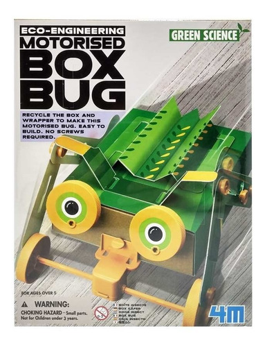 4m Arma Tu Propio Insecto Motorizado Con Cajas