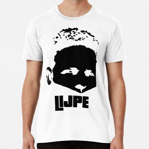 Remera Lijpe Holandés Países Bajos Rap Rapper - Versión Negr