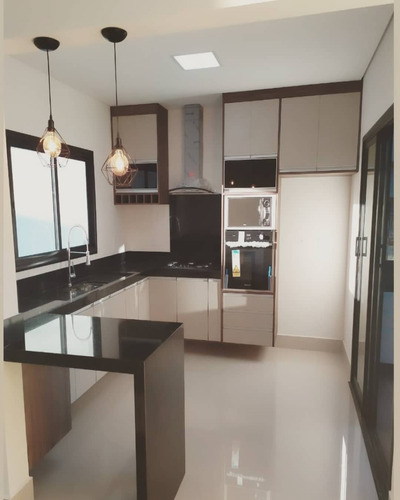 Imagem 3 de 21 de Vende-se Casa Térreo De Alto Padrão, Projeto Moderno Em Condomínio Fechado Com Toda A Infraestrutura. - Ca05125 - 70551126