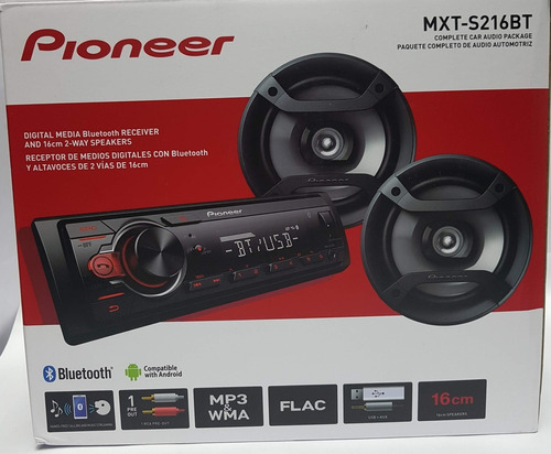 Combo Pioneer Modelo Mxt S216btusb Ax Bt S/.399.99