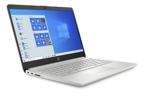 Imagen 2 de 5 de Ultrabook HP 14-dk1022wm natural silver 14", AMD Ryzen 3 3250U 4GB de RAM 128GB SSD, AMD Radeon Vega 3 1366x768px Windows 10 Home