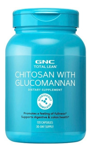 Gnc Total Lean Chitosan With Glucomannan - (120 Cápsula)