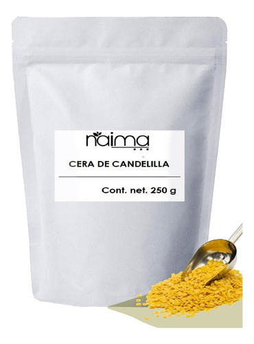 Cera De Candelilla En Pellets 250 Gramos