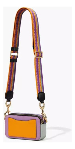 Bandolera Marc Jacobs Snapshot Con Bloques De Color Regal