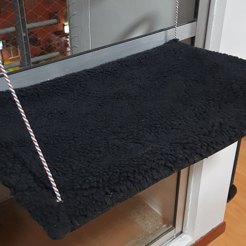 Hamacas De Ventana Para Gatos. Tela De Peluche - Miel Felina