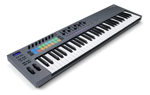 Teclado Controlador Midi Novation Fl Key 61 Teclas Pad Fader