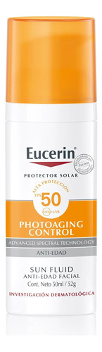 Protector Solar Antiedad,sun Fluid(fotoaging Control)eucerin