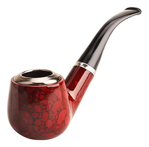 Pipa De Fumar Scotte Captain Tobacco Pipa De Fumar Roja