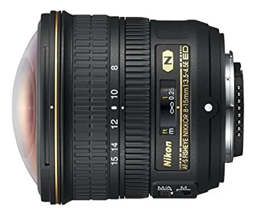 Nikon Af-s Fisheye Nikkor Lente Para Cámara Con Zoom Fijo