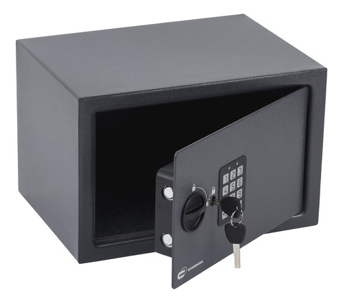 Cofre Digital Com Senha 22,8x35x25 Cm 16l Cinza - Standers