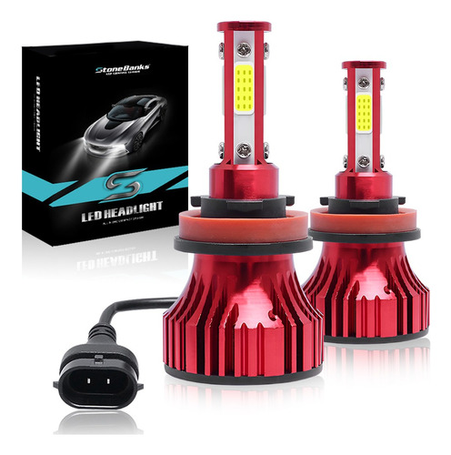 Kit De Faros Delanteros 4 Lados Led 9005 9006 H7 H11 24000lm