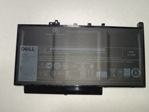 Bateria Dell Latitude E7270 E7470 7cjrc 0knm09 Original