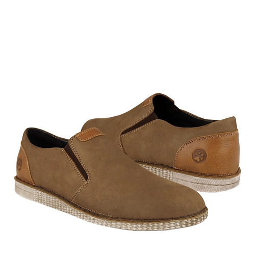 Zapatos Casuales Lobo Solo 9161 Nobuck Cedro 