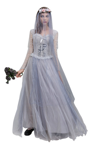I Disfraz De Novia Muerta De Halloween Para Mujer, Ghost