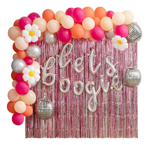 Let's Boogie Groovy Party Decora - Unidad a $171171