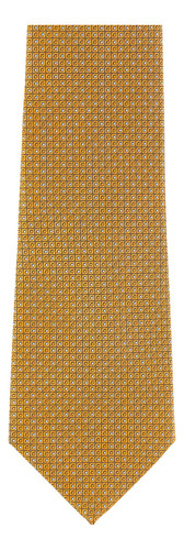 Corbata Scappino Brera Seda Para Hombre 431 Color Amarillo medio