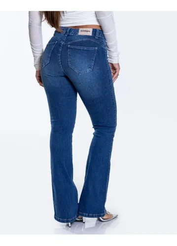 Cal a Jeans Flare Petit Biotipo Feminina Mulheres Baixinhas